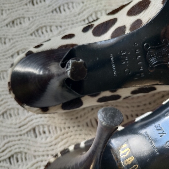 Beautiful CELINE pony hair Heels size 37.5 C - Picture 15 of 16